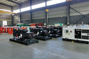 Générateurs électriques diesel silencieux de marque 25KW 30KVA 40KW 50KW 60KVA 100KW 300KW <span class=keywords><strong>Dynamo</strong></span> triphasés pour alimentation de secours - Product Image 6