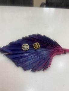 Flower <b>Stud</b> <b>Earrings</b> <b>Silver</b> Luxury Gold Plated Women's Party Jewelry Amaira Jewels - Product Image 6
