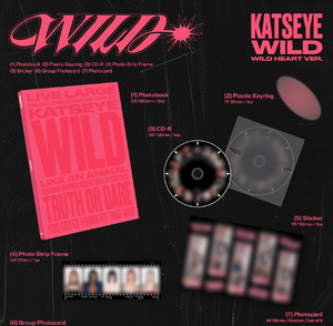 KATSEYE [WILD] CD Oficial Aleatorio, Música Pop Coreana, Álbum Coleccionable para Todas las Edades, Regalo, Bluewave-40 - Product Image 3