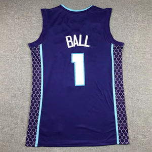 Maillot de basket-ball américain cousu de haute qualité 2026 – Édition classique de l'équipe des Hornets - Product Image 2