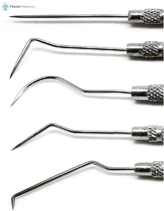 ชุดเครื่องมือทำความสะอาดฟัน Bone Bridge Instruments CE Certified Set 5 ชิ้น ทำจากสแตนเลสสตีล รุ่น BBI-678 สำหรับทำความสะอาดช่องปาก - Product Image 4
