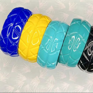 Brazalete de Resina Personalizado, Joyería de Moda para Fiestas y Uso Diario, Brazalete con Patrón Geométrico, Accesorio para Mujer - Product Image 1