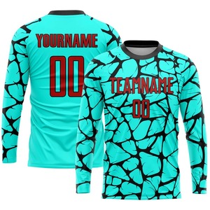 Recycled Polyester Soccer Uniforms Eco Friendly Football Jerseys - Product Image 3