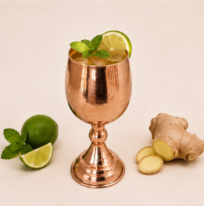Wholesale High-Quality Hammered Pure <b>Copper</b> Wine Goblet 100% Pure Metal Antique Style Chalice For Home Bar Gifting And Dining - Product Image 4