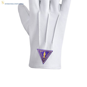 Guantes Blancos de Regalia Masónica de Alta Calidad, Estilo Personalizado con Material Premium y Fabricación Directa de Fábrica - Product Image 6