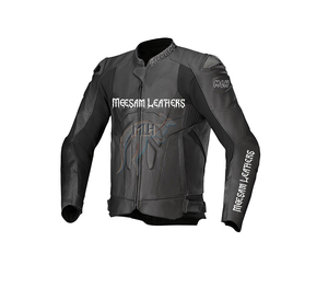 Leather <b>Racing</b> <b>Jackets</b> for Motorbikes Premium Quality Kangaroo Cowhide Milled Made in Pakistan Motorbike Wear Perforated - Product Image 1