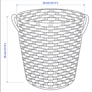 <b>Bamboo</b> <b>Basket</b> Crafted For Versatile Use In Kitchens Bedrooms And Retail Display With Practical Storage Function - Product Image 2