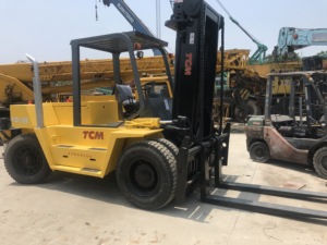 <strong>Used</strong> TCM FD150 Diesel <strong>Forklift</strong> 15 Ton Counterbalance Truck, Heavy-Duty Outdoor Material Handling Equipment - Product Image 3