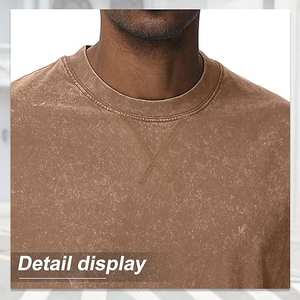 เสื้อยืดซักได้แบบหนาและมีลายขัดด้านในเพื่อความนุ่มมาตรฐาน - Product Image 2