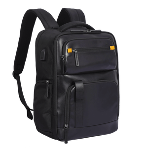 Mochila para Portátil Tejida Ecológica Sakos Design con Cierre Superior, Impresión Serigráfica, Resistente a la Humedad, Puerto USB, Personalizable OEM/ODM, Regalo - Product Image 3