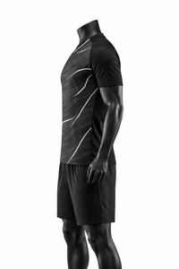 Uniforme de Fútbol de Primera Calidad, Conjunto de Camiseta y Pantalones Cortos para Hombre, Kit Deportivo Transpirable, Precio de Fábrica al por Mayor - Product Image 4