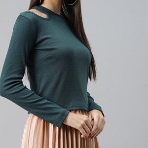 Nouveautés : T-shirt sexy à col bateau pour femme grande taille, jupe décontractée d'été en satin, couleur personnalisée, vente en gros Bangladesh 2026 - Product Image 2