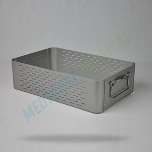 Contenedor de Esterilización para Fijadores Externos Ayfix, Caja de Almacenamiento de Instrumentos Quirúrgicos de Aluminio, Caja de Autoclave Ortopédica - Product Image 4