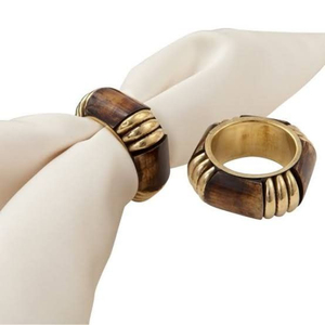 Anillos de Servilleta de Metal de Latón de Buena Calidad para Bodas, Eventos, Cenas, Decoración de Mesa, Porta Servilletas Dorados Hechos a Mano - Product Image 5