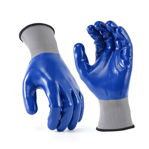 Gants en nitrile résistants à l'abrasion offrant une protection robuste de la paume, un ajustement flexible et des performances fiables pour la manutention industrielle - Product Image 4