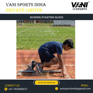 Bloque de salida económico de acero duradero de alta calidad, superventas, para entrenamiento de velocidad y práctica de atletismo. - Product Image 2