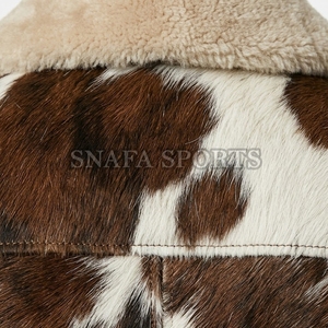 Light Weight Stylish Breathable Cowhide <b>Leather</b> <b>Jacket</b> Premium Quality Top Selling Hair on <b>Leather</b> <b>Jackets</b> - Product Image 6