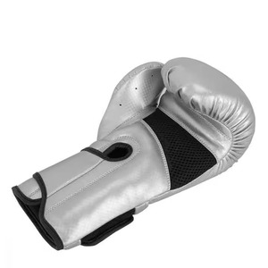 Guantes de Boxeo Personalizados al por Mayor, Impresión por Sublimación, Cuero PU, Acolchado de Espuma, Guantes de Entrenamiento y Competición, Fábrica OEM - Product Image 4
