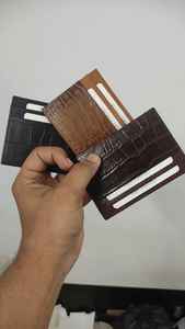 Cartera de Cuero Crazy Horse de Alta Calidad a Precio de Fábrica, con RFID, Personalizable, Minimalista, Portátil, Impermeable y Duradera - Product Image 2