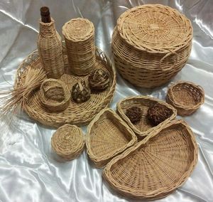 Simple Classic Rattan Coaster Perfect For Matching With Any Tableware And Interior Theme While Providing Essential Protection - Product Image 2