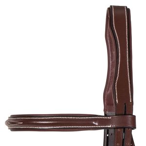 Wholesale 100% Genuine Leather Horse Bridle Best Quality Soft Padded Dressage Bridle at Competitive Price for Horses OEM - Product Image 2