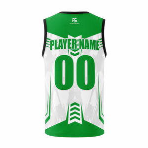 Maillot de basketball personnalisé par sublimation en gros – Tenue d'équipe respirante en maille pour hommes et jeunes – Vêtements de sport d'entraînement à séchage rapide - Product Image 2