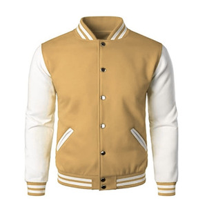 เสื้อแจ็คเก็ตวาร์ซิตี้ผู้ชายสำหรับฤดูหนาว แบรนด์ Kic Star Fashion Industry แขนยาว เนื้อผ้าระบายอากาศดี คอตั้ง ติดกระดุมเม็ดเดียว ลายเรียบ - Product Image 6