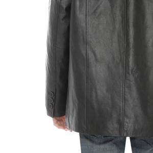 Blazer en cuir pour homme de qualité supérieure, léger, abordable, entièrement personnalisable, anti-plis, avec les dernières tendances - Product Image 4