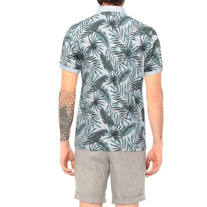 Haute qualité XL hommes pour Polo T-Shirt personnalisé mode couleur unie à manches courtes coton Jersey léger/foncé broderie ODM Options - Product Image 4