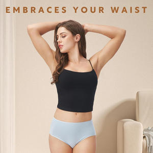 Nuevas bragas hipster personalizadas con logo, 100% algodón, con estampado de leopardo, antibacterianas, bordadas, de talle bajo, tallas grandes, ropa interior femenina. - Product Image 6