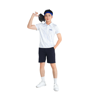 Mesh Collar Printed Polyester Sports Jerseys Customizable Unisex Heat Transfer Printed Outdoor Teamwear Training Shop - Product Image 1