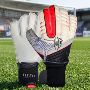 Top Quality Breathable Football Soccer Goalkeeper Gloves with 4mm German Latex Bulk Quantity Goalkeeper Gloves Flat Palm - Product Image 2