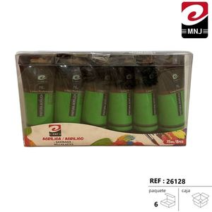 Pintura Acrílica Verde, Pinturas Acrílicas Hechas con Material Acrílico de Primera Calidad - Product Image 3