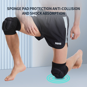 Best ODM Customized Soft EVA Knee Sleeves Weightlifting Compression Support Professional Protection Strong New Elbow Knee Pads - Product Image 4