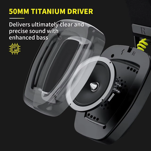 Innune Bw06 2.4G Draadloze Gaming <span class=keywords><strong>Headset</strong></span> Met Flip Enc Microfoon Voor Pc, Ps4, Ps5, Gamer Dual-Mode Bluetooth Hoofdtelefoon - Product Image 3