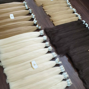Best <b>Cheap</b> Price 100g Colored Bulk Raw Vietnamese Natural Straight Premium Luxury 100% Virgin Non-Remy Wholesale Hair <b>Extensions</b> - Product Image 1