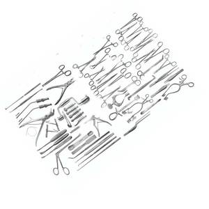 Craniotomy surgery set 56 pcs <b>neurosurgery</b> <b>instrument</b> kit stainless steel neuro surgical <b>instruments</b> german grade - Product Image 2