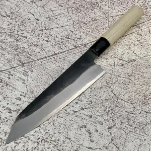 Couteau de Chef Personnalisé Fait Main en Acier Carbone Burraq Ecommerce, Lame de 8 Pouces, Épaisseur de 3,0 mm, Manche en Bois, NOUVEAU, Garde au Sec, Idéal Cadeau - Product Image 6