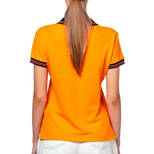 Polo pour femme 100% coton, vente directe d'usine, logo imprimé et brodé personnalisé, polo pour femme sur mesure - Product Image 4