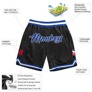 Custom Sublimation Mesh Basketball Shorts <b>Men</b> Personalized Team Name Number Athletic Training Gym Shorts Breathable Sport <b>Trunks</b> - Product Image 5