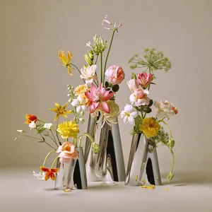 Premium Christmas Gift Decorative Iron Flower <b>Vase</b> Luxury Buyers Collection Premium Textured Handmade Eco-Friendly Coastal - Product Image 4