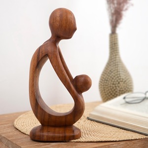 Escultura abstracta de cuerpo de madera escultura de estatua de madera personalizada jardín decoración al aire libre estatuas de arte - Product Image 6