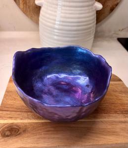 Bol à fruits en résine époxy, bol de service personnalisé de luxe, vaisselle pour dîner, prix le plus bas en provenance d'Inde - Product Image 3