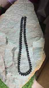 Perlas de Diamante Moissanita Negra de 6.50 MM y 16 Pulgadas, Corte AAA, para Joyería - Product Image 3