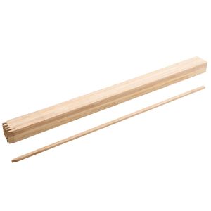 25 Pezzi 48x0.5x0.69 Picchetti da Giardino in Legno di Abete con Punta Affilata per Supporto Piante, Rilevamento e Livellamento, Gestione del Terreno Agricolo - Product Image 1