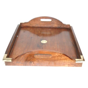 Haute qualité Top Standard plateau décoratif en bois cadeau de célébration festive pour noël décor à la maison vente chaude pour les vacances - Product Image 1