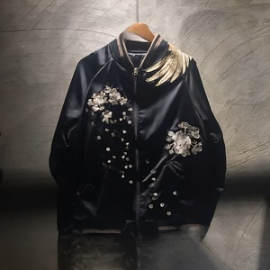 เสื้อแจ็คเก็ตวาร์ซิตี้ผู้ชายแบบลำลองสั่งทำพิเศษ คอตั้ง คุณภาพพรีเมียม มีให้เลือกหลายสี - Product Image 3