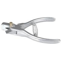 Coupe-oreilles professionnel réglable en aluminium réutilisable de 9 pouces (U/V) pour usage vétérinaire sur porcs, moutons, chèvres, bovins