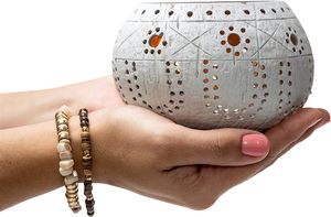 Utensilios de cocina de laca vietnamita hechos a mano de alta calidad, vajilla, frutero Natural seguro, fiestas decorativas de coco pulido - Product Image 2