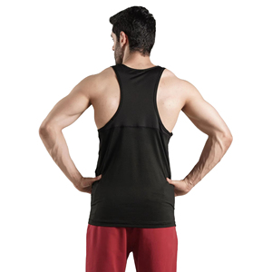 Camiseta sin mangas acanalada personalizada para hombre, cuello redondo, chaleco liso, camiseta interior básica de algodón, ropa deportiva informal, camiseta sin mangas para fitness para hombre - Product Image 5